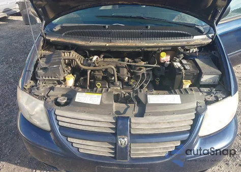 2005 Dodge Grand Caravan Sxt из США, поврежденный, VIN 2D4GP44L05R537778